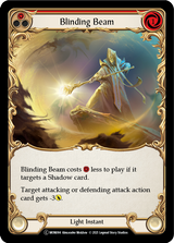 Blinding Beam (Red) (Rainbow Foil) [U-MON084-RF] Unlimited Rainbow Foil - Flesh And Blood