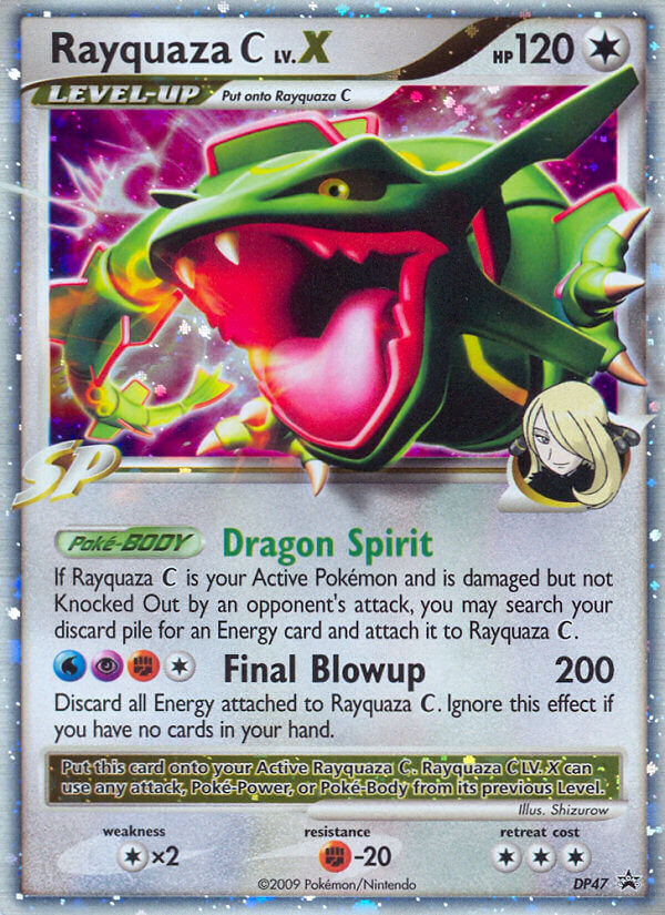 Rayquaza C LV.X (DP47) [Diamond & Pearl: Black Star Promos] - Pokémon