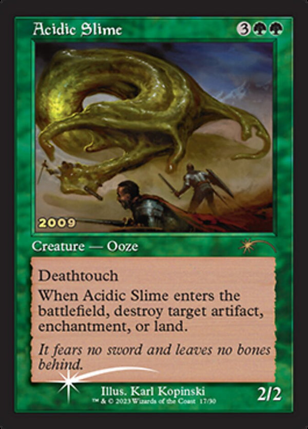 Acidic Slime [30th Anniversary Promos] - Magic: The Gathering