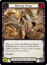 Billowing Mirage (Yellow) [UPR019] (Uprising)  Rainbow Foil - Flesh And Blood