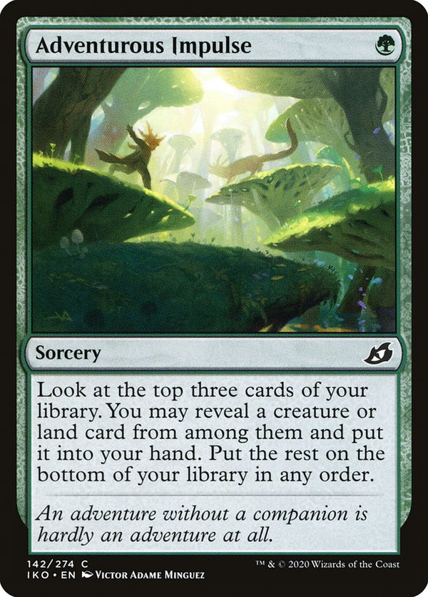 Adventurous Impulse [Ikoria: Lair of Behemoths] - Magic: The Gathering