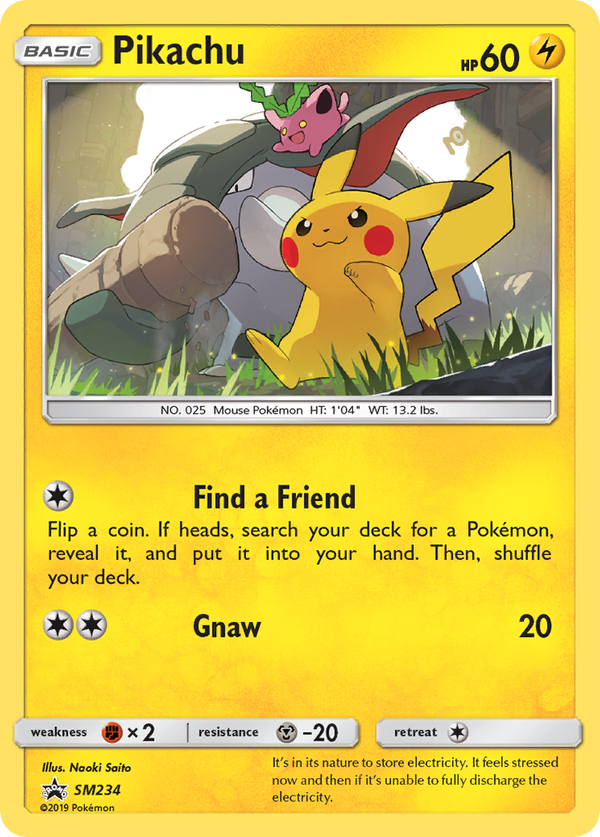 Pikachu (SM234) [Sun & Moon: Black Star Promos] - Pokémon