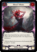 Blood Tribute (Blue) [LEV025] (Monarch Levia Blitz Deck) - Flesh And Blood