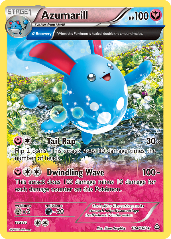 Azumarill (104/160) [XY: Primal Clash] - Pokémon