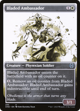 Bladed Ambassador (Showcase Ichor) [Phyrexia: All Will Be One] - Magic: The Gathering