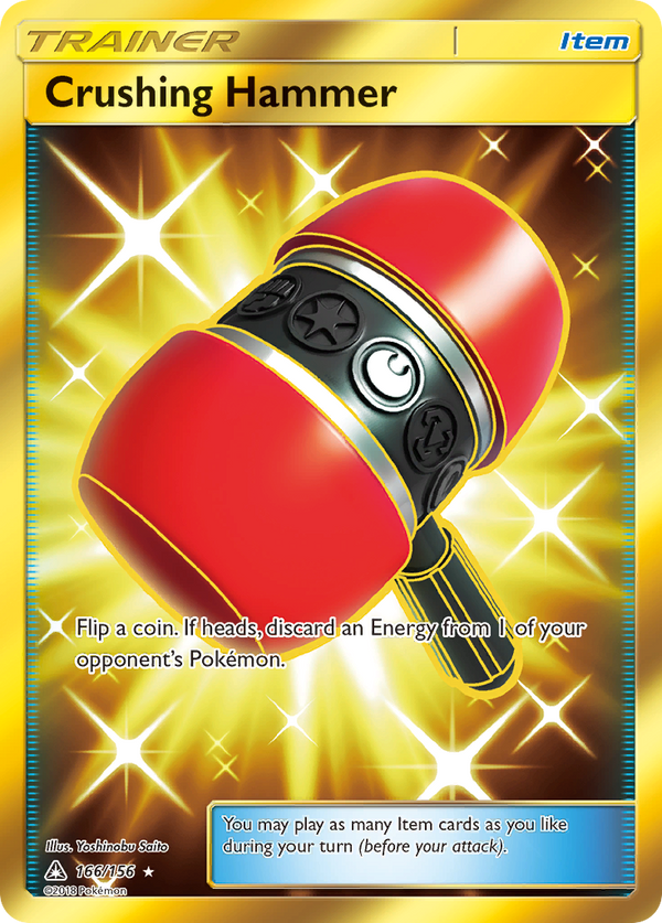 Crushing Hammer (166/156) [Sun & Moon: Ultra Prism] - Pokémon