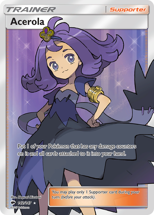 Acerola (142/147) [Sun & Moon: Burning Shadows] - Pokémon