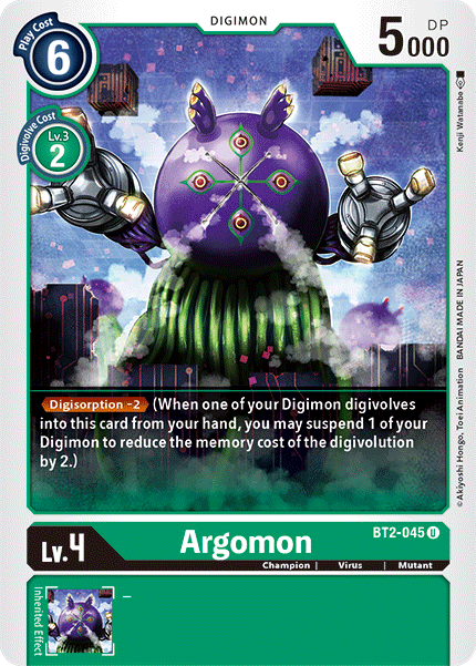Argomon [BT2-045] [Release Special Booster Ver.1.5] - Digimon