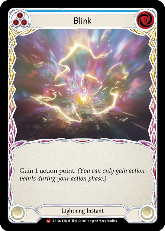 Blink [ELE176] (Tales of Aria)  1st Edition Rainbow Foil - Flesh And Blood