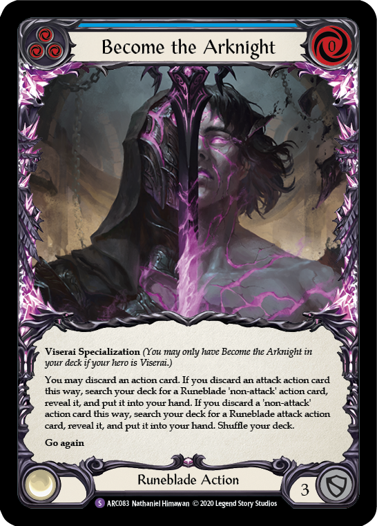 Become the Arknight [ARC083] Unlimited Rainbow Foil