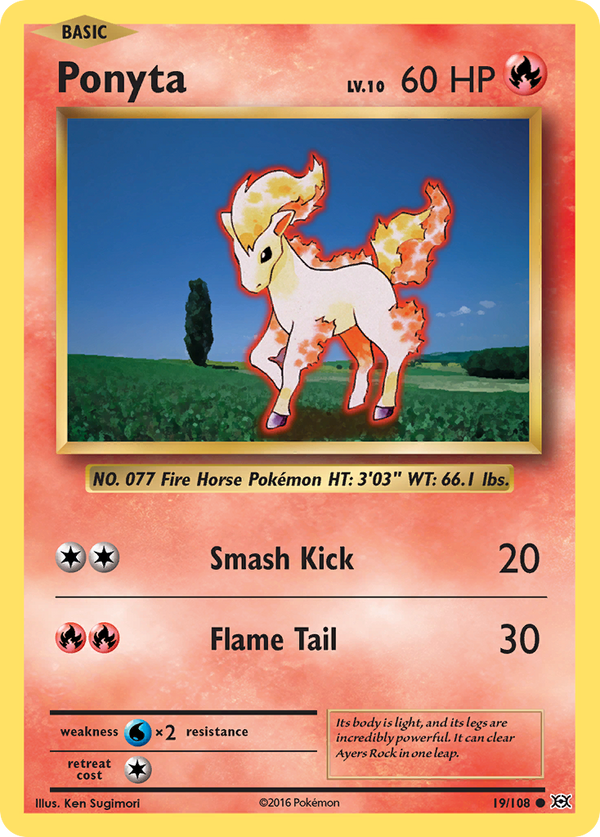 Ponyta (19/108) [XY: Evolutions] - Pokémon