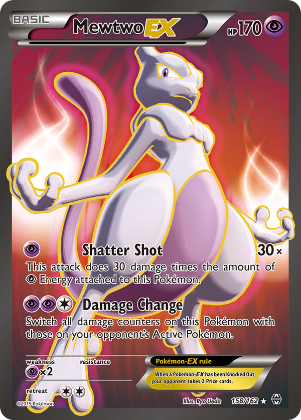 Mewtwo EX (158/162) [XY: BREAKthrough] - Pokémon