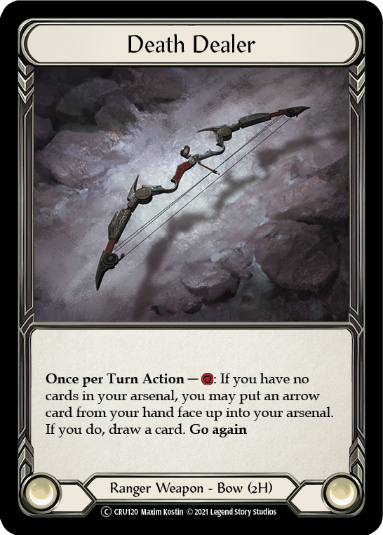 Death Dealer (Rainbow Foil) [CRU120-RF] Unlimited Rainbow Foil