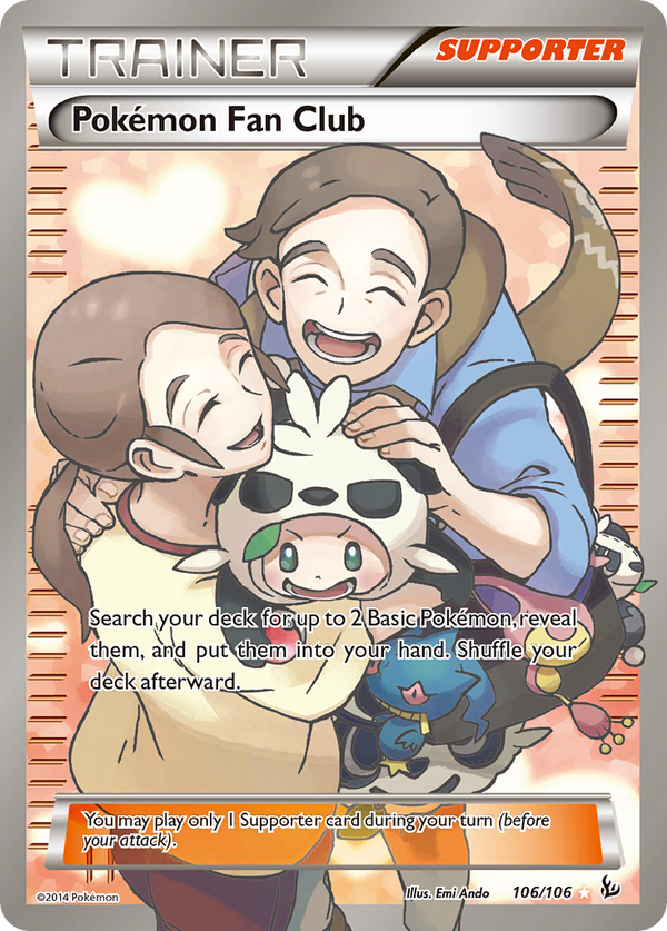 Pokemon Fan Club (106/106) [XY: Flashfire] - Pokémon