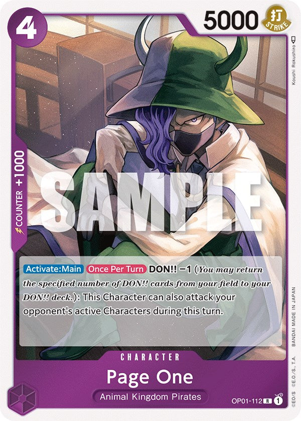Page One [Romance Dawn] - Bandai