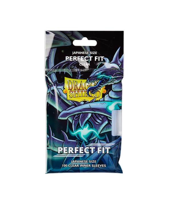 Dragon Shield Japanese Size Perfect Fit Sleeve - Clear 100ct - Dragon Shield