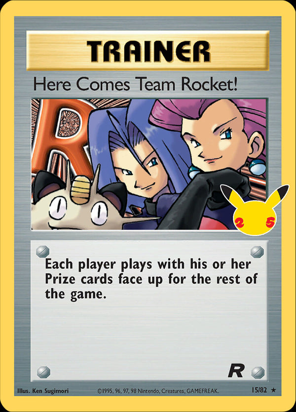 Here Comes Team Rocket! (15/82) [Celebrations: 25th Anniversary - Classic Collection] - Pokémon