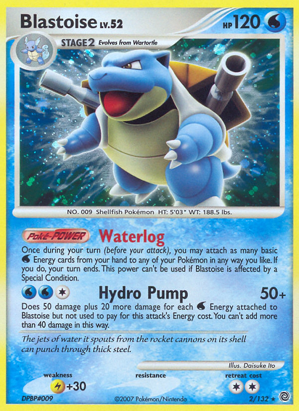 Blastoise (2/132) [Diamond & Pearl: Secret Wonders] - Pokémon