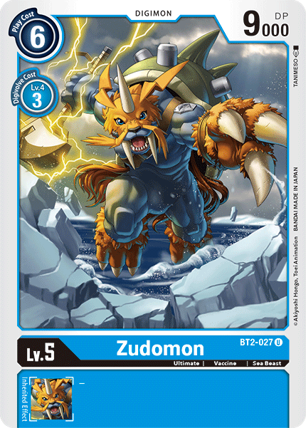 Zudomon [BT2-027] [Release Special Booster Ver.1.5] - Digimon