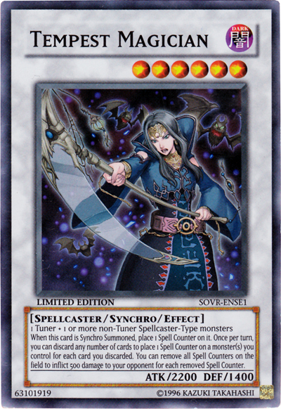 Tempest Magician [SOVR-ENSE1] Super Rare