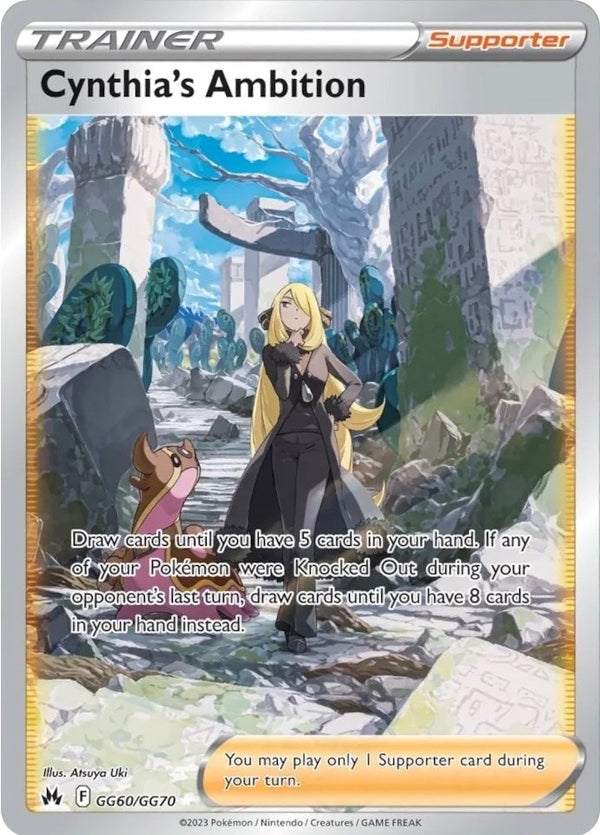 Cynthia's Ambition (GG60/GG70) [Sword & Shield: Crown Zenith] - Pokémon