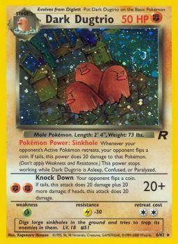 Dark Dugtrio (6/82) [Team Rocket Unlimited] - Pokémon