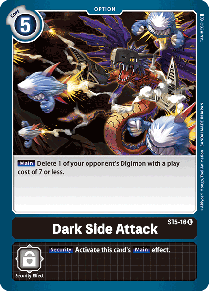 black option cards digimon BT12-107 LAPLACE'S DEMON Across Time Card JaqJnr You cant activate this effect the turn this card enters play.) Top 5 Black Staple Cards