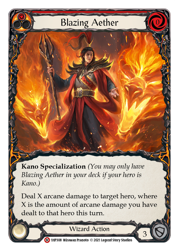 Blazing Aether [1HP308] - Flesh And Blood