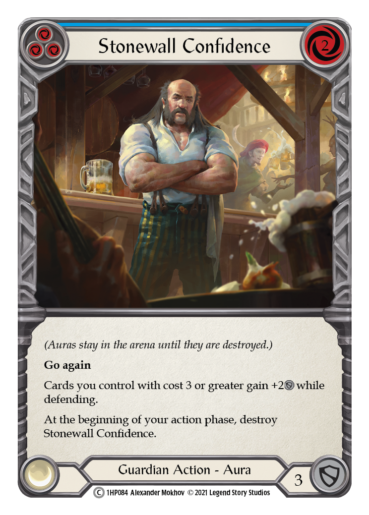 Stonewall Confidence (Blue) [1HP084]