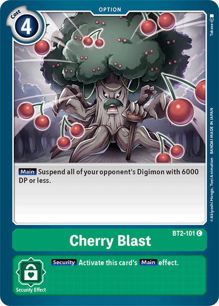 Cherry Blast [BT2-101] [Release Special Booster Ver.1.5] - Digimon