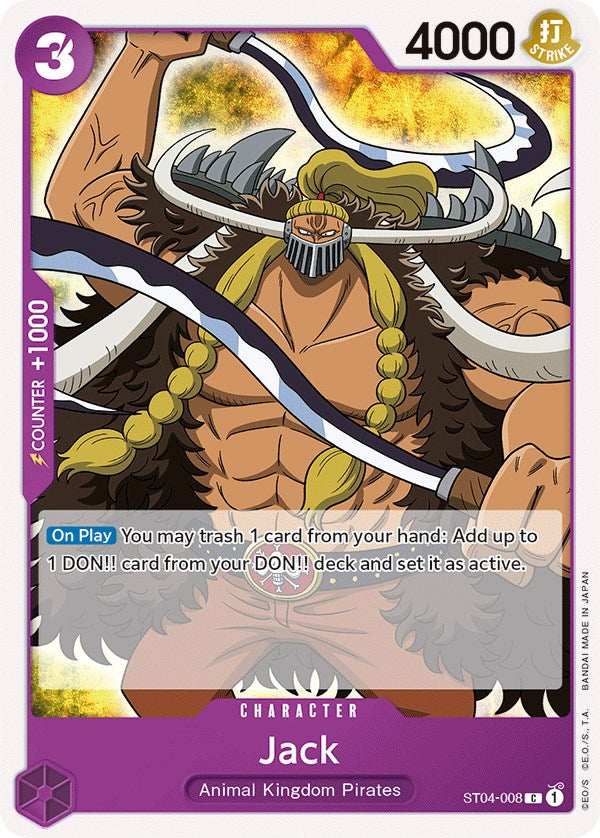 Jack [Starter Deck: Animal Kingdom Pirates] - Bandai