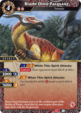 Blade Dino Parasaur (ST01-007) [Starter Deck 01: Dragon Onslaught] - Bandai