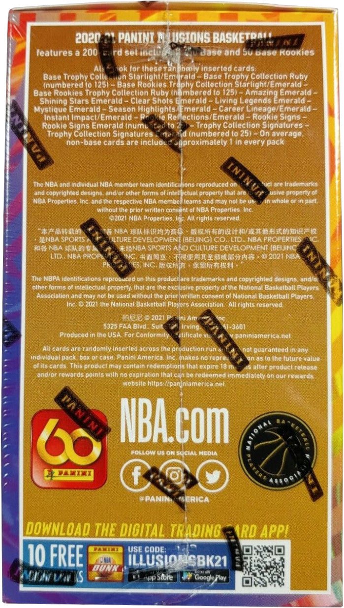 2020-21 Illusions Basketball Blaster Box