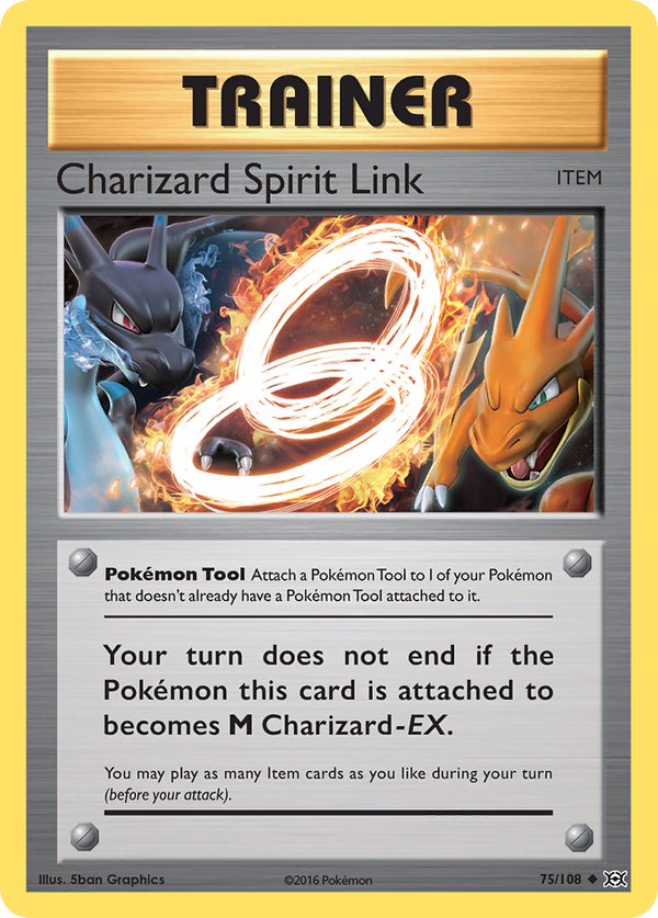 Charizard Spirit Link (75/108) [XY: Evolutions] - Pokémon