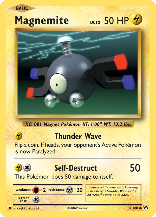 Magnemite (37/108) [XY: Evolutions] - Pokémon