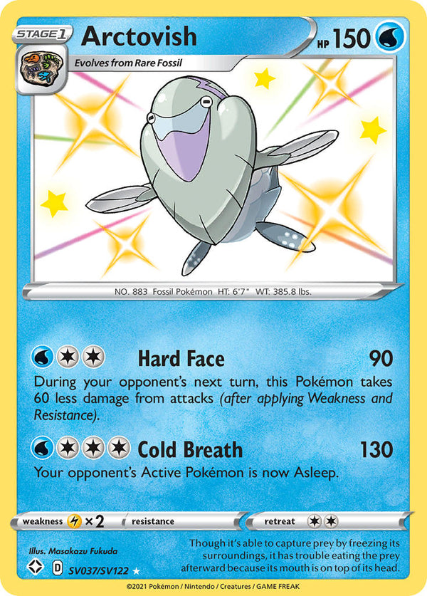 Arctovish (SV037/SV122) [Sword & Shield: Shining Fates] - Pokémon