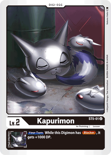 Kapurimon [ST5-01] [Starter Deck: Machine Black] - Digimon