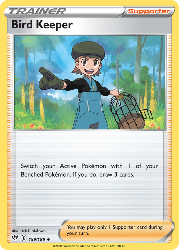 Bird Keeper (159/189) [Sword & Shield: Darkness Ablaze] - Pokémon