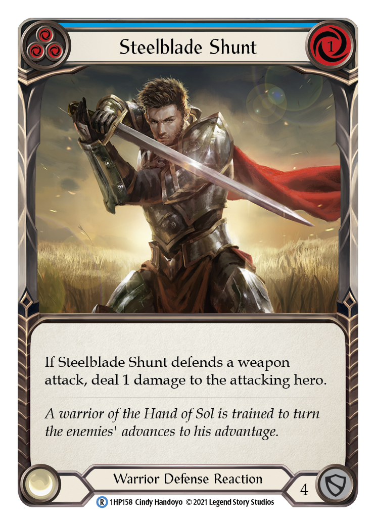 Steelblade Shunt (Blue) [1HP158]