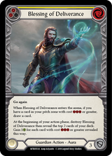 Blessing of Deliverance (Yellow) [WTR055-R] Alpha Print Rainbow Foil - Flesh And Blood