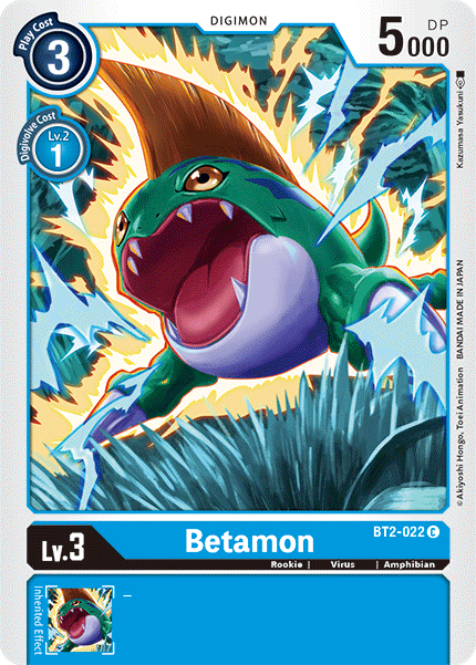 Betamon [BT2-022] [Release Special Booster Ver.1.5] - Digimon