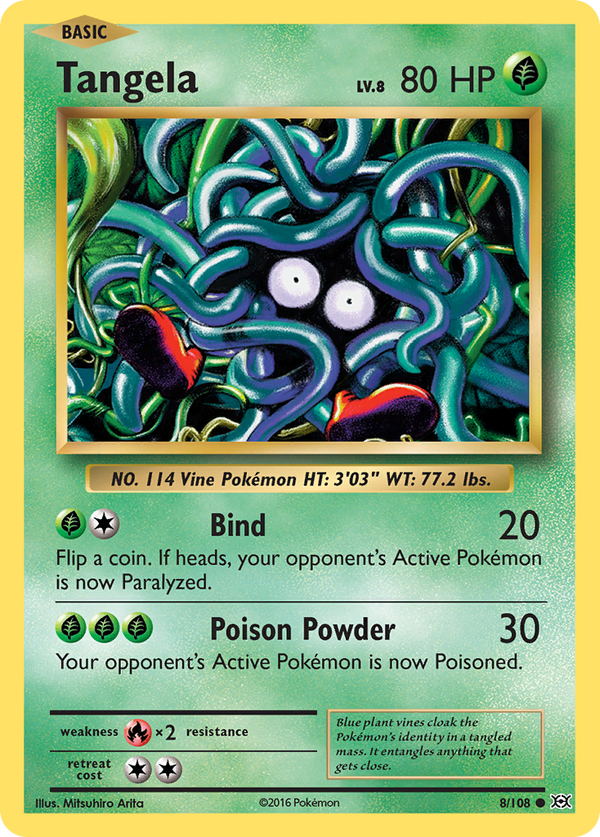 Tangela (8/108) [XY: Evolutions] - Pokémon