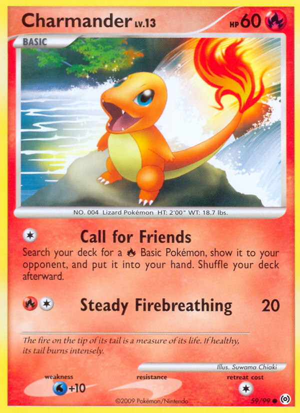 Charmander (59/99) [Platinum: Arceus] - Pokémon
