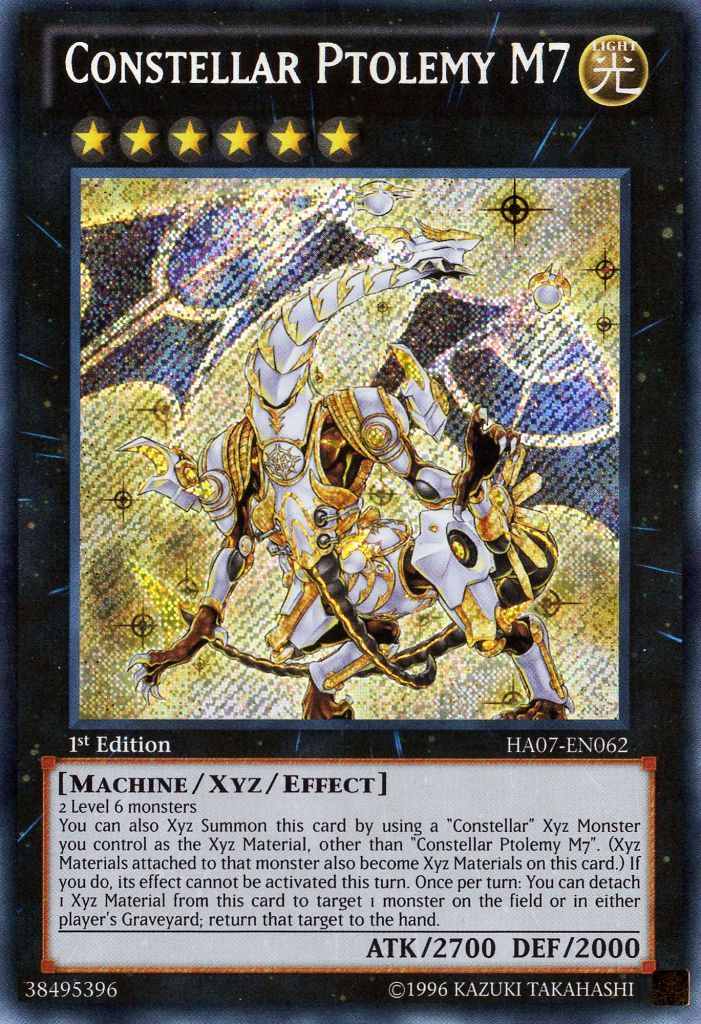 Constellar Ptolemy M7 [HA07-EN062] Secret Rare