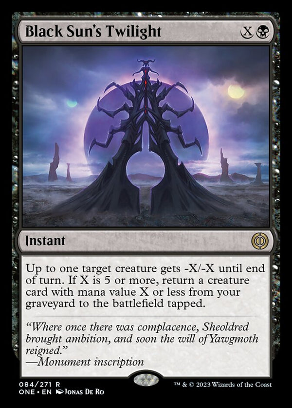 Black Sun's Twilight [Phyrexia: All Will Be One] - Magic: The Gathering