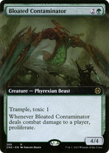 Bloated Contaminator (Extended Art) [Phyrexia: All Will Be One] - Magic: The Gathering