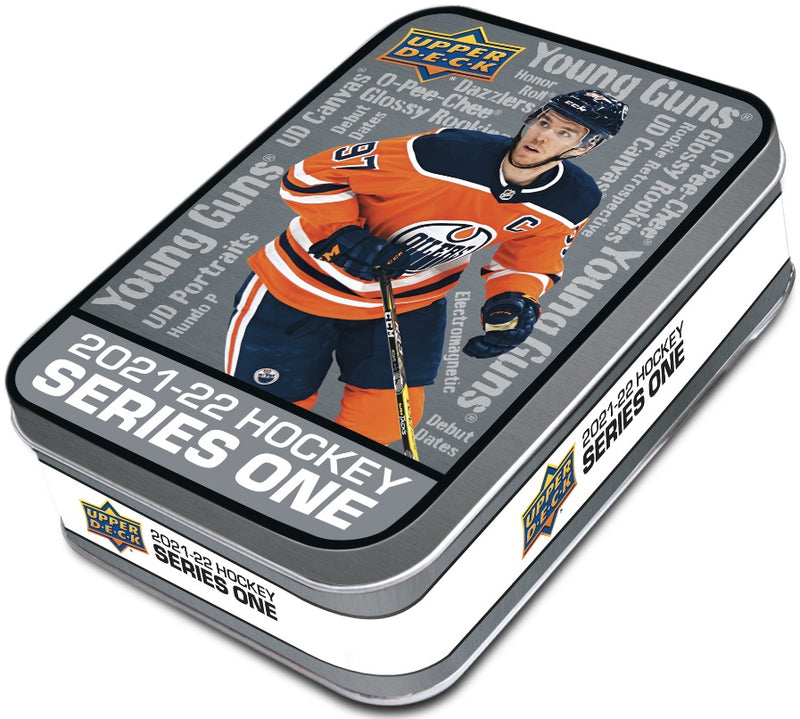 Upper Deck 2021-22 Hockey Series 1 Tin